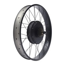 26" Rear Hub Motor LCD E-Bike Electric Bicycle Conversion Kit Fat Tire 48V 1500W