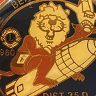 c1960 VINTAGE LIONS CLUB PIN PINBACK NASA LION RIDING ROCKET SATELLITE BEACH FL — photo 8