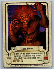 Guardians CCG Mad Fiend TCG Limited Edition