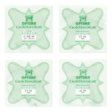 Goldbrokat Violin String Set - Medium with Ball End E