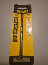 DEWALT 1/4 Gold & Black Drill Bit High-Speed ...