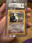 Mew CGC 8.5 Pokemon WOTC 2000 Black Star Promo Pokemon League Holo #9 Foot Swirl