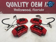 2001-2012 Porsche 911 Front Rear Brake Calipers Brembo Red Set Of 4 Oem 82 Kmi