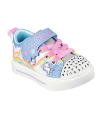 Skechers Girls Canvas Twinkle Toes 31480N BLMT Uk 5