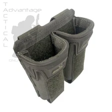 Agilite Pincer Pistol Double Mag MOLLE Pouch - ranger green