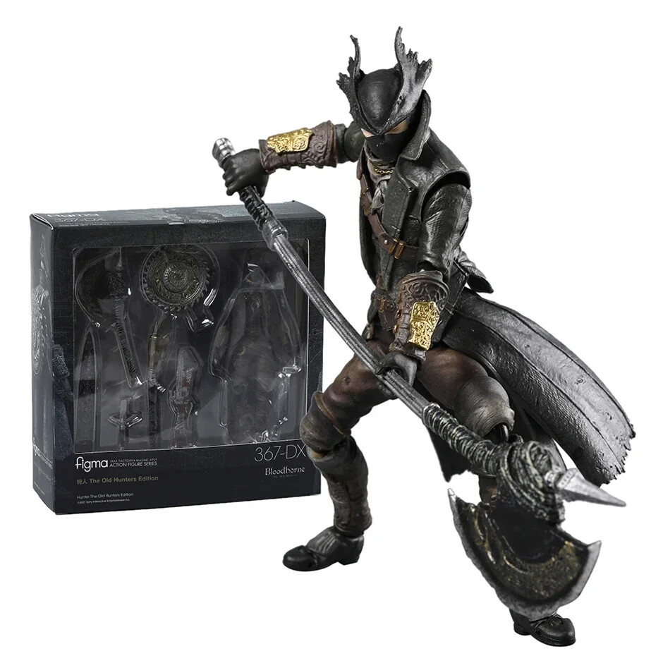 Bloodborne The Old Hunter Figma 367-DX Action Figure Model Toy