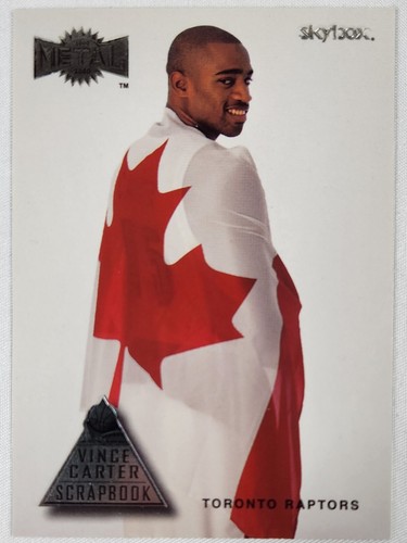 99-00 SkyBox Metal VINCE CARTER SCRAPBOOK Lot Of 4 Cards 2,4,5,8 (Aussie Seller) - Picture 4 of 11