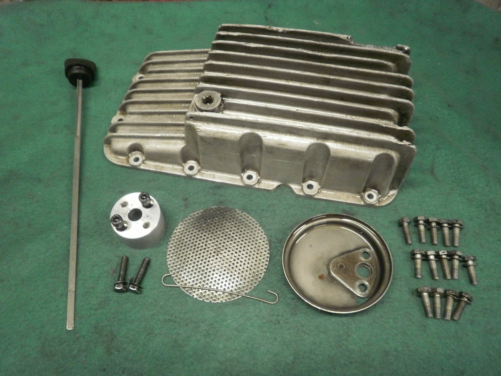 BMW Motorcycle Airhead HEAVY duty cast aluminum DEEP oil pan 1970 to