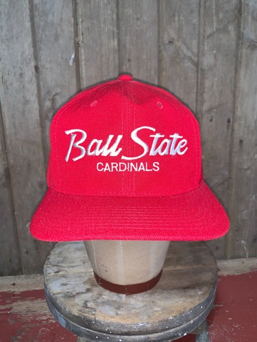 VINTAGE 80s Ball State Cardinals NCAA 