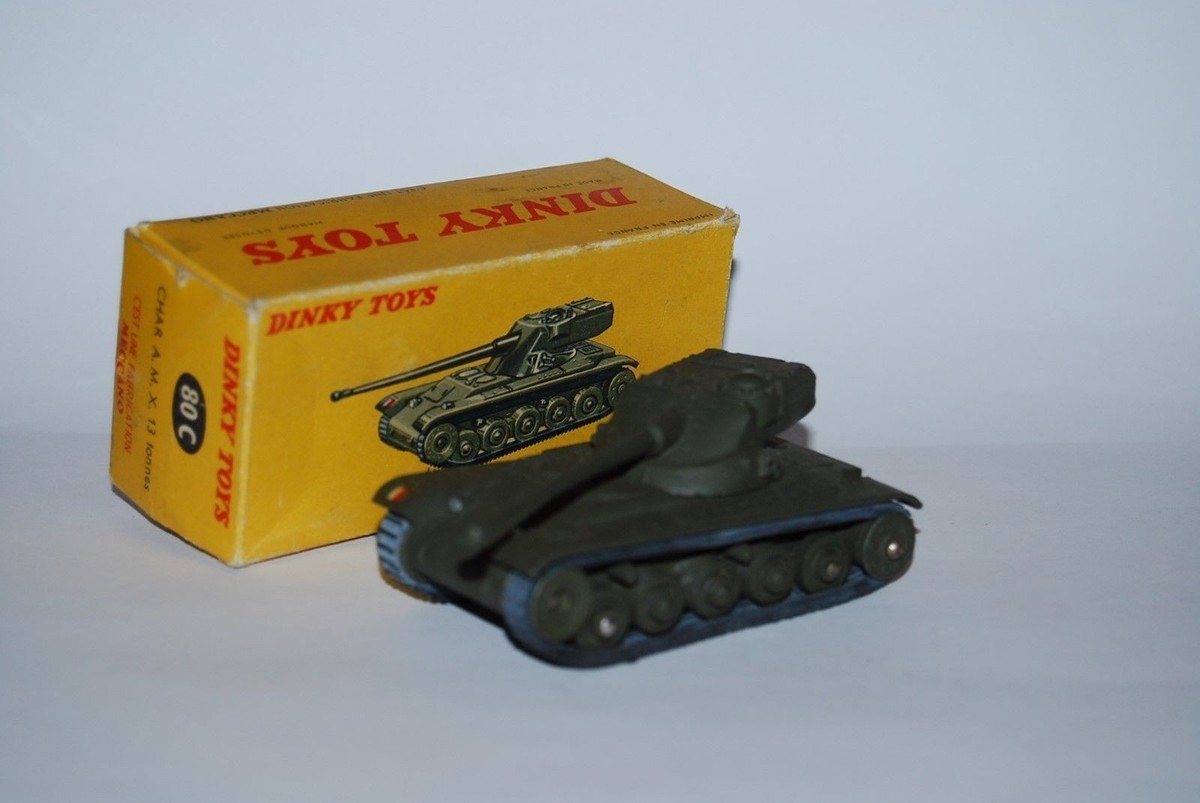 Dinky Toys - 1:43 - Char A.M.X 13 tonnes Réf: 80C Made in