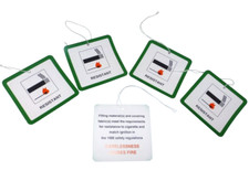 5 x Fire Safety Labels for Furniture / Upholstery / Chairs DL7