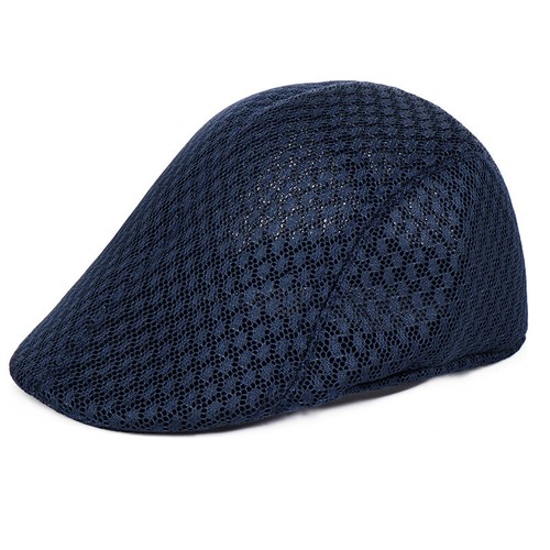Summer Men Breathable Mesh Ivy Cap Beret Newsboy Hat Gatsby Cap Cabbie Flatcap │ - Picture 38 of 44