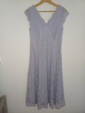 Joanna Hope Size 10 Dress Lace Wedding Prom Dress Occasion Lilac purple Small