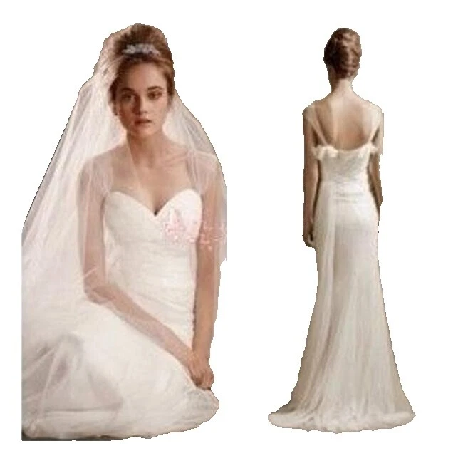 2 Women's Size Sleeveless Wedding Dresses
