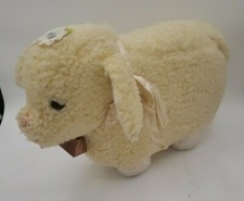 Eden Lamb Sheep Plush 15 Inch Bell Vintage Stuffed Animal Toy