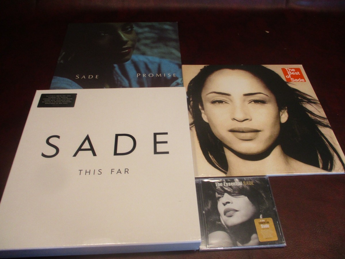 U2、Sade、Prince CDコレクション SADE VERIFIED 6 LP BOX 180 GRAM SET + BEST 180 GRAM LP + PROMISE