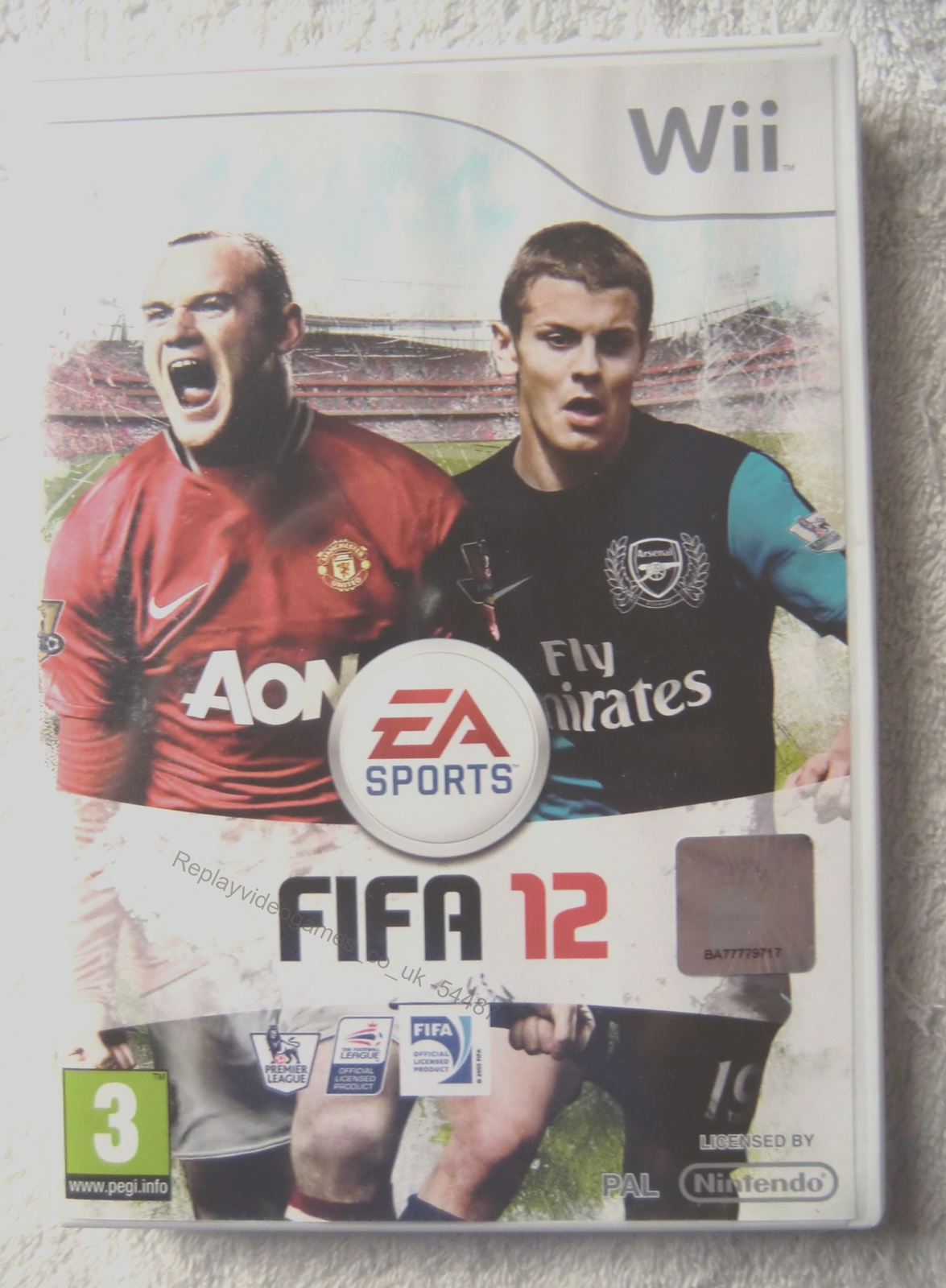54487 FIFA 12 - Nintendo Wii (2011) RVL-SI3P-UKV