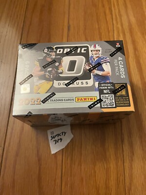 New Sealed 2022 Panini Donruss Optic NFL Fanatics Exclusive Blaster Fast Ship
