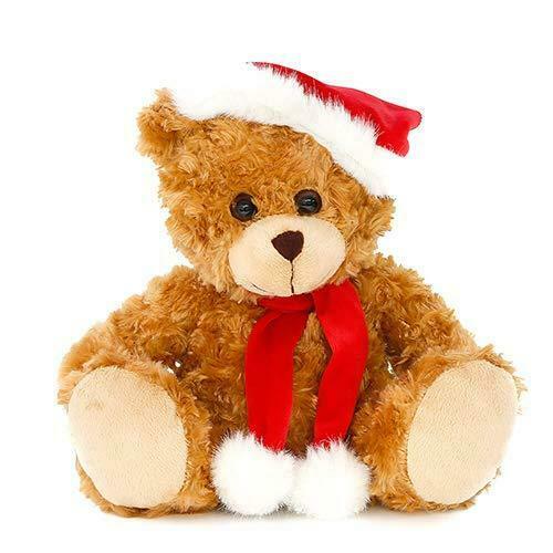 santa teddy bear