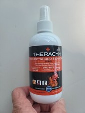 Theracyn By Mannapro Poultry Wound Spray 8 Oz Free Shipping Ex 06/26