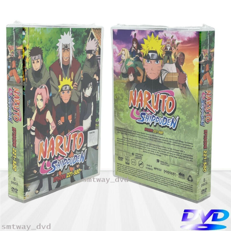 NARUTO SHIPPUDEN ( BOX 4 ) - ANIME TV SERIES DVD ( 401-500 EPS