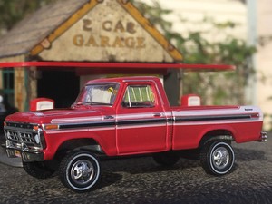 Details About Custom Greenlight 1977 Ford F 100 Explorer 4x4 Highboy 164 Diecast Rubber Tires