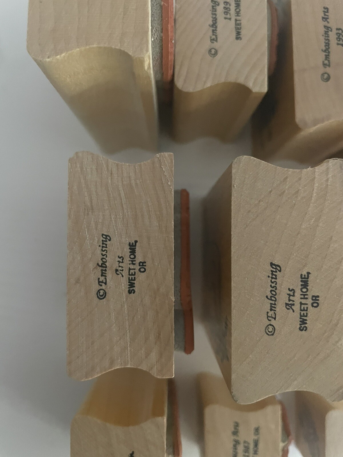 Vintage Embossing Arts Co rubber stamp lot eBay