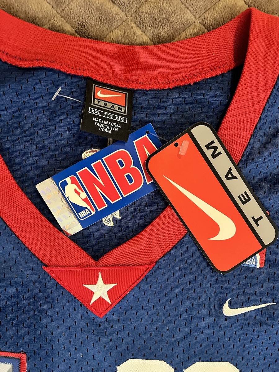 LEBRON JAMES Nike Swingman Jersey Adult XXL +2 Length EAST ALL