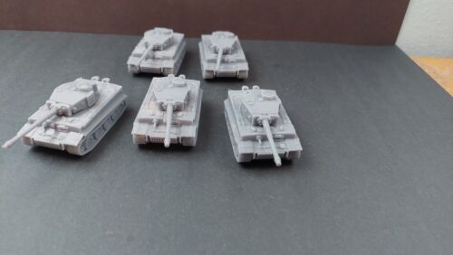 HO Skala Deutscher Tigerpanzer X5 1/87 Maßstab Miniaturen - Bild 3 von 7
