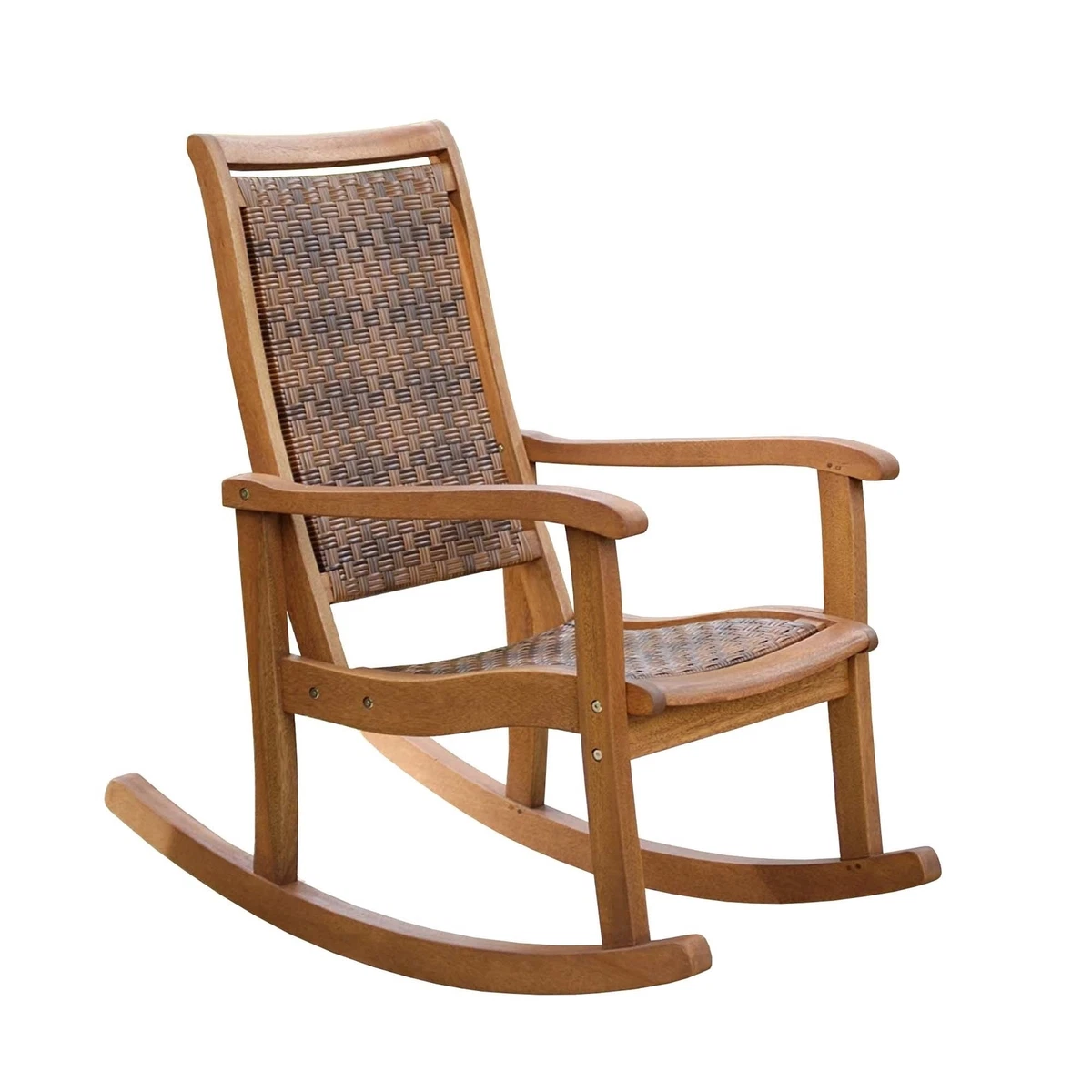 All weather 2024 wicker rocker