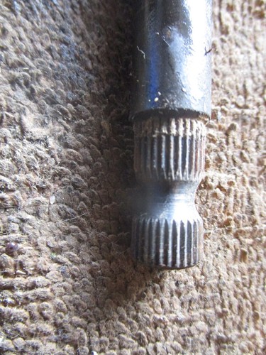 1981 Kawasaki KZ440 KZ 440 transmission shift shifter shaft spring - Picture 2 of 2