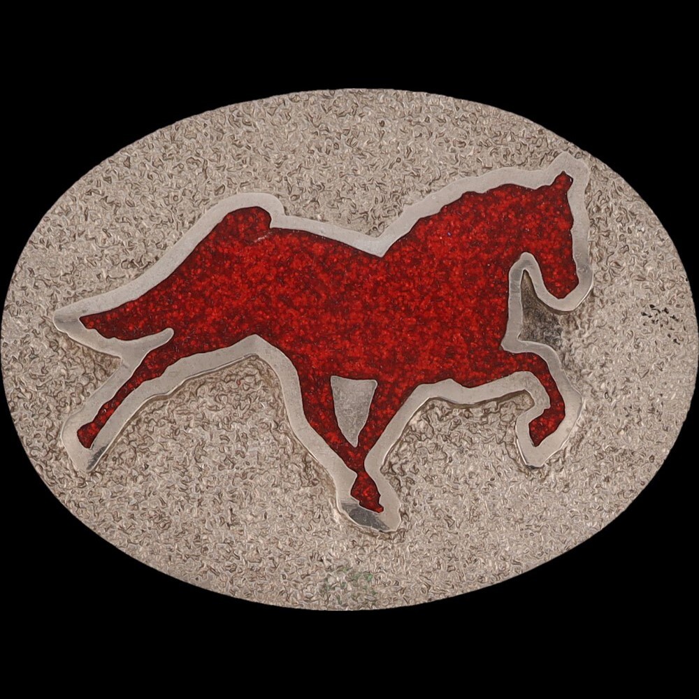MONTANA SILVERSMITHS - Boucle de Ceinture Rodeo Time Southwestern