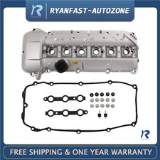 Engine Valve Cover Aluminum W Gasket Fit For Bmw M54 E46 325ci 325i 330i 525i