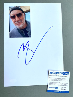 PETE TOWNSHEND 'The Who' In-person signed Foto 20x30 Autogramm + Foto + ACOA