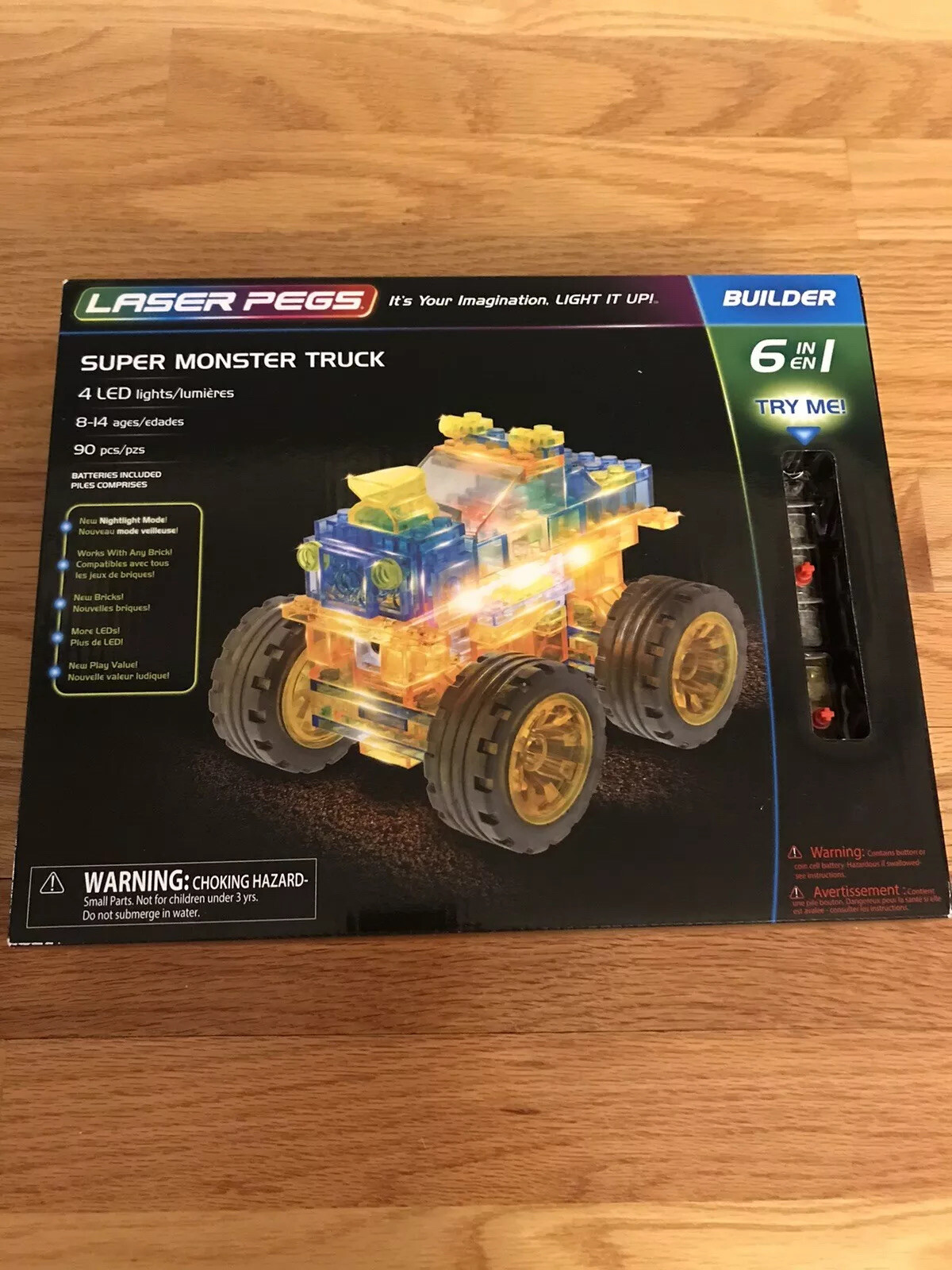 laser pegs super monster truck