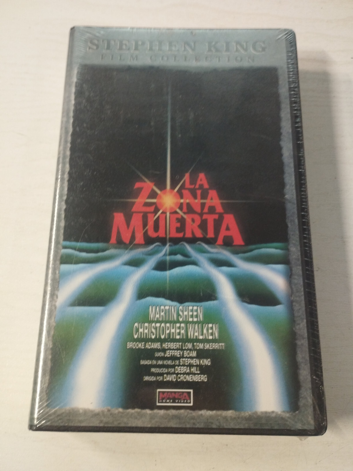 The Dead Zone STEPHEN KING David Cronenberg Horror - VHS Tape Spanish New 3T