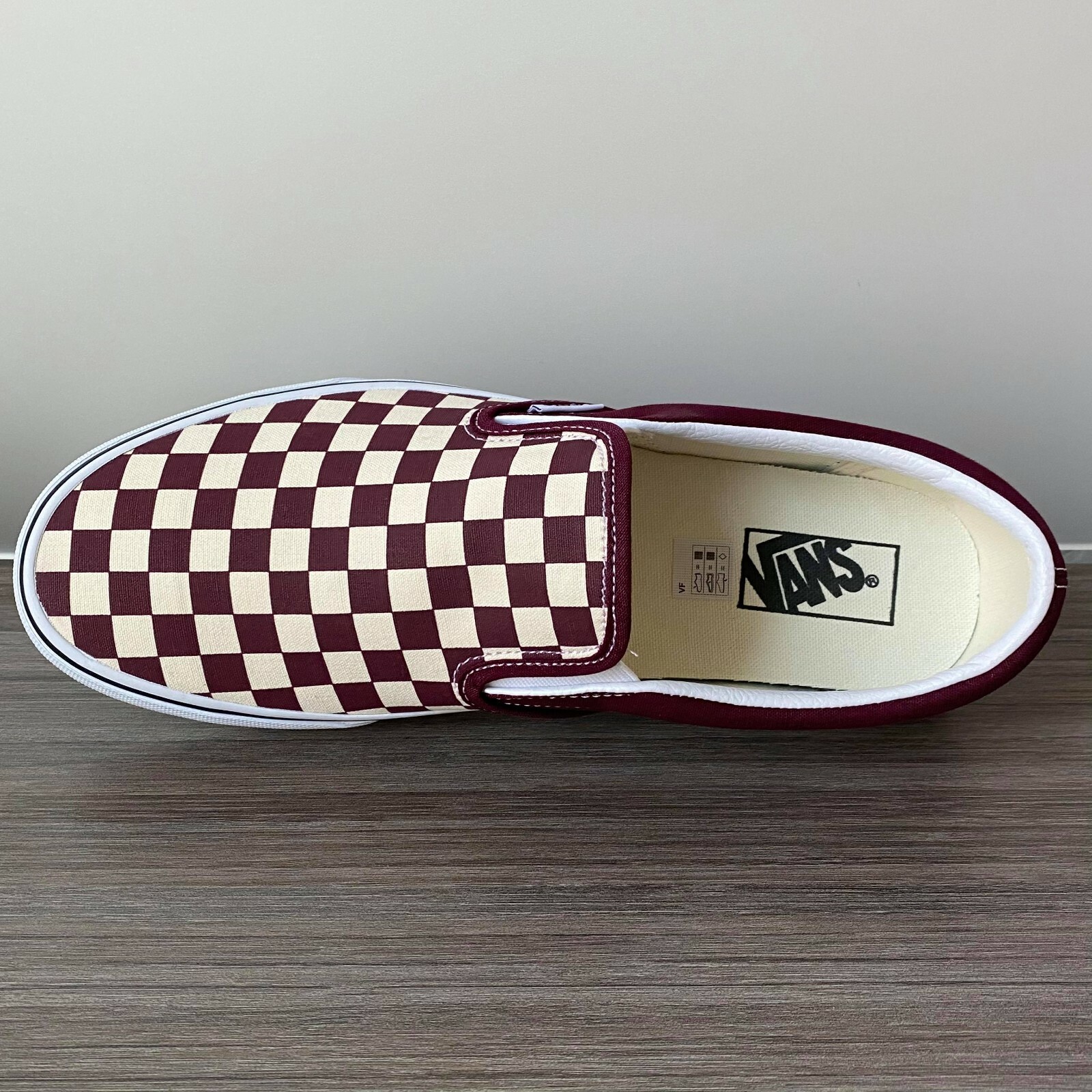 full checkered vans