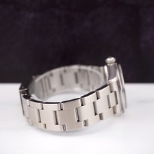 Rolex Oyster Perpetual 31mm Stainless Steel Watch Celebration Blue Dial 77080 4