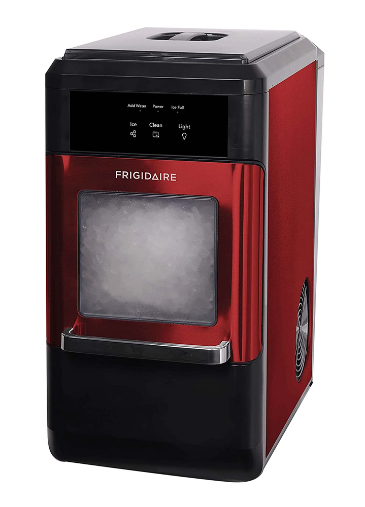 EFIC237-SSRED EFIC237 Countertop Crunchy Chewable Nugget Ice Maker, 44Lbs per Da