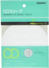 NAGAOKA Inner Sleeve CD DVD Antistatic 20 sheets TS-561/3