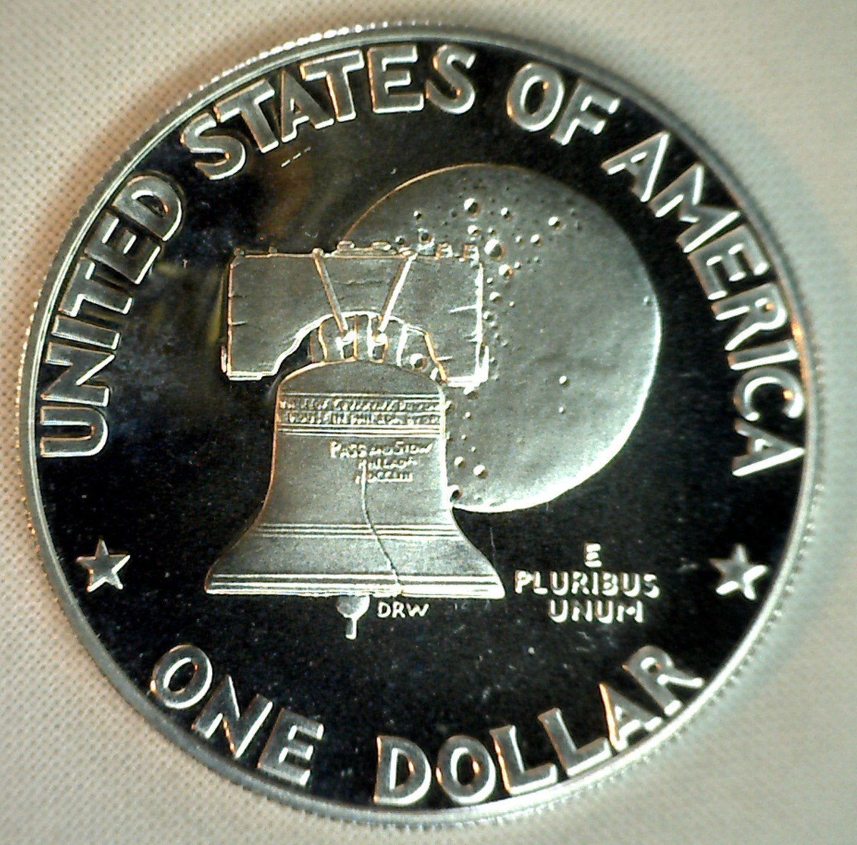 1976 S SILVER Eisenhower Dollar PROOF Ike $1 Bicentennial