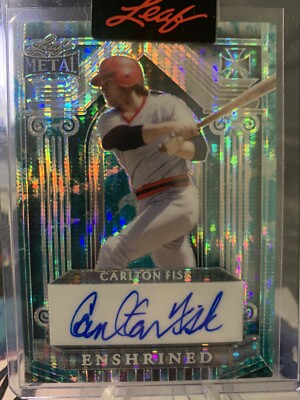 2023 Leaf Metal CARLTON FISK 