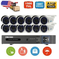16ch Channel Ahd Full 720p 1500tvl Cctv Dvr + 12720p Outdoor Bullet Camera U8a9 on sale 16ch Channel Ahd Full 720p 1500tvl Cctv Dvr + 12720p Outdoor Bullet Camera U8a9 on sale