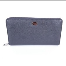 PORTAFOGLIO POCHETTE UOMO DOLCE&GABBANA PRIMA LINEA D&G GRIGIO PORTA CARTE CREDI