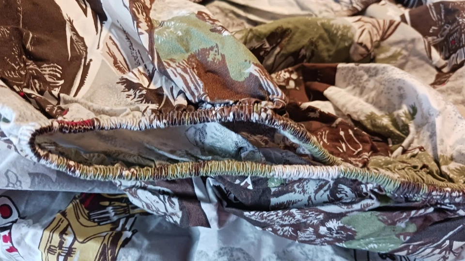 Sábana bajera completa Pottery Barn Kids Star Wars Empire Strikes Back 2011 ENVÍO GRATUITO Foto 3 de 4