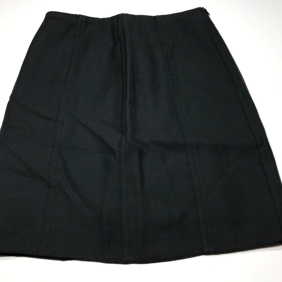 Falda Emporio Armani Mujer Talla 42 Gris UE Lápiz Hasta la Rodilla Hecha en Italia Foto 2 de 4