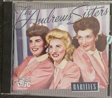 Rarities by The Andrews Sisters (CD, 1984, MCA Records) AAD 10 Tracks VGC 