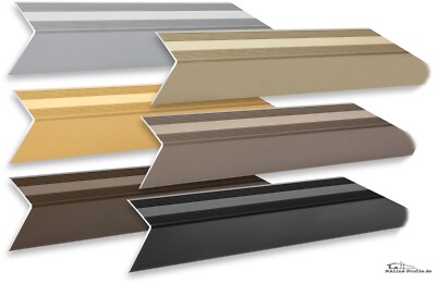 Treppenwinkel 30 x 42 mm Alu Winkelprofil Kantenwinkel Schrauben / Kleben fein