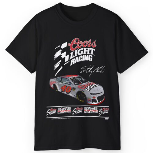 Camicia Coors Light Racing Sterling Marlin S-5XL nuova rara vintage - Foto 1 di 2