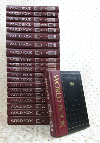 The World Book Encyclopedia 1996 HC VTG Sold Individually - Picture 1 of 4
